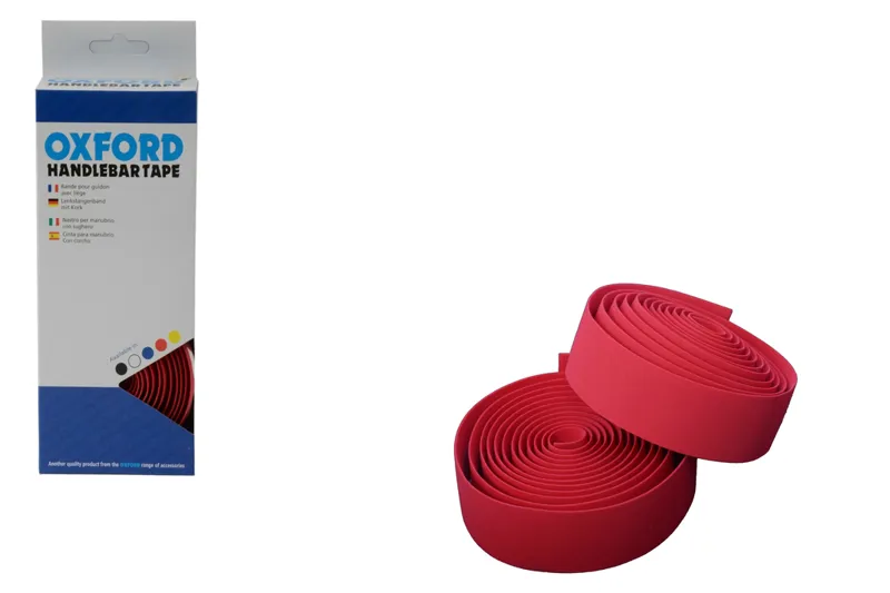 Oxford Handlebar Tape Red 2 Oxford Handlebar Tape Red - Image 2