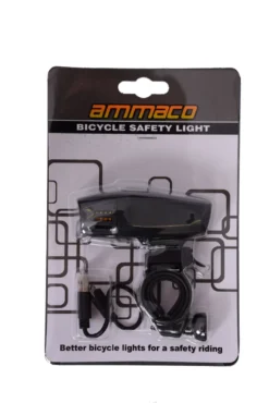 Ammaco XC-241 300 Lumen Front USB Light -Oxford || XLC || Shimano Sales ld4701