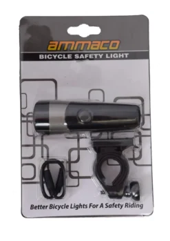Ammaco XC-222 Front USB 500 Lumen LED Light -Oxford || XLC || Shimano Sales ld4702