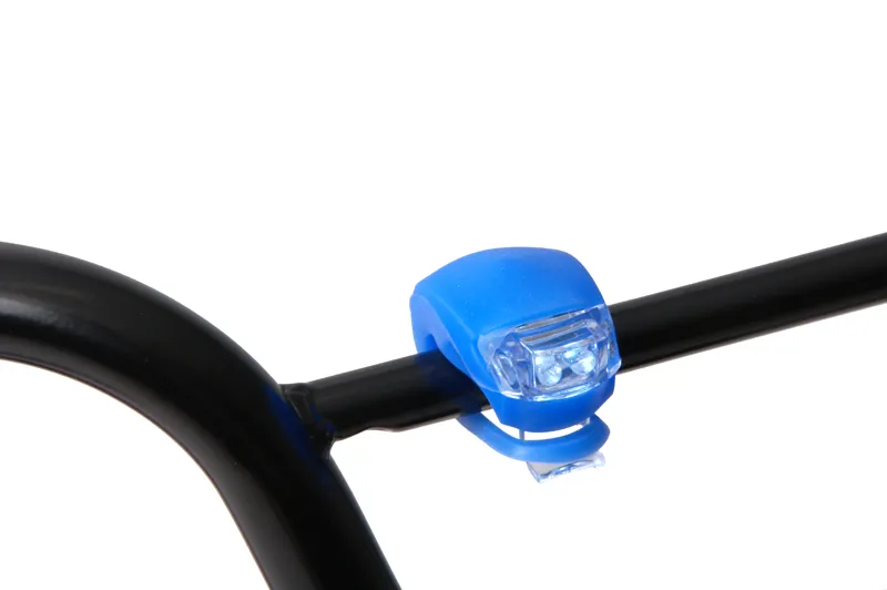 Front Rear LED Silicone Light Set Blue 2 Front Rear LED Silicone Light Set Blue - Image 2