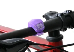 Front Rear LED Silicone Light Set Purple