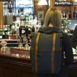 Walco City Chic Rucksack Commuter Bag Grey -Oxford || XLC || Shimano Sales lu001 1