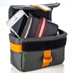 Walco City Chic Saddle Bag Charcoal/Tan -Oxford || XLC || Shimano Sales lu004 7