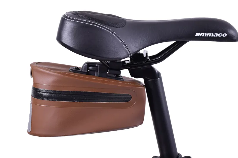 Dawes Quick Release Saddle Wedge Bike Bag Brown 2 Dawes Quick Release Saddle Wedge Bike Bag Brown - Image 2