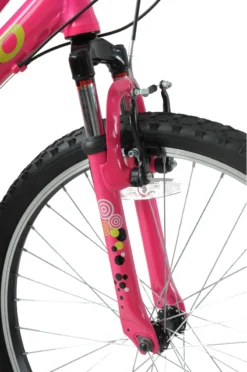 Ammaco Lush 24 Inch Wheel Kids Mountain Bike Pink -Oxford || XLC || Shimano Sales lush 24f