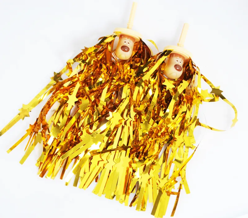 Magic Roundabout Bicycle Streamers Gold 2 Magic Roundabout Bicycle Streamers Gold - Image 2