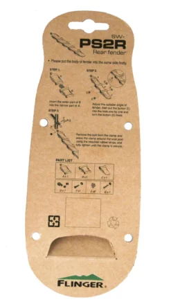 Flinger Retractable Rear Mudguard 12-26 Wheel 8 Flinger Retractable Rear Mudguard 12-26 Wheel -Oxford || XLC || Shimano Sales mg100 d 1