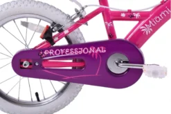 Professional Miami Miss 16 Inch Wheel Kids Bike Pink And Purple 9 Professional Miami Miss 16 Inch Wheel Kids Bike Pink And Purple -Oxford || XLC || Shimano Sales miami miss 16 3