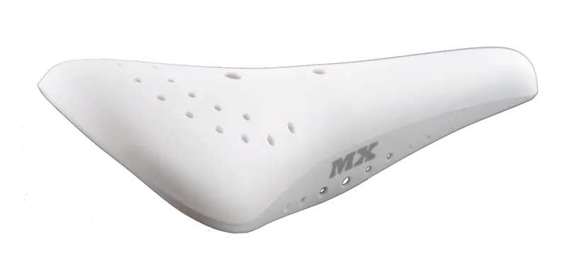 MX Retro BMX Saddle White 3 MX Retro BMX Saddle White - Image 3