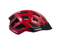 Lazer Compact Helmet Light Red -Oxford || XLC || Shimano Sales my2021 compact red side right