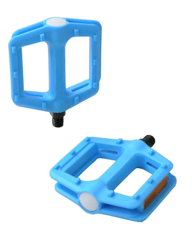 X-Rated BMX Platform Pedals 1/2 Blue 2 X-Rated BMX Platform Pedals 1/2 Blue - Image 2