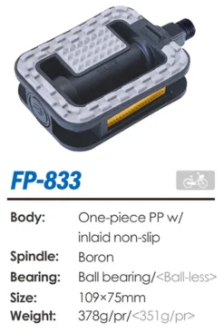 VP FP-833 9/16 Anti-Slip Pedals