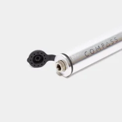 Compass Alloy Mini Pump Silver
