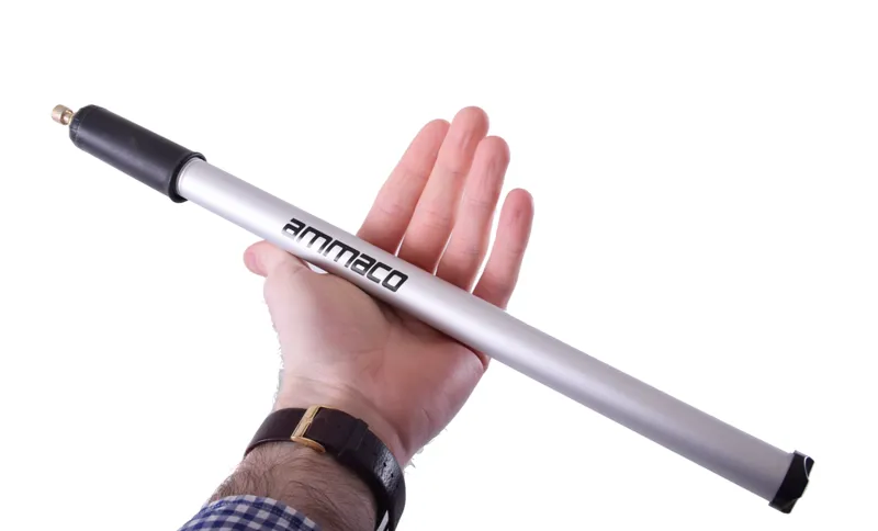 Ammaco Plastic Bicycle Hand Pump 15 Silver 6 Ammaco Plastic Bicycle Hand Pump 15 Silver - Image 6