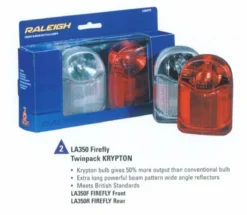 Raleigh Firefly Twin Light Set