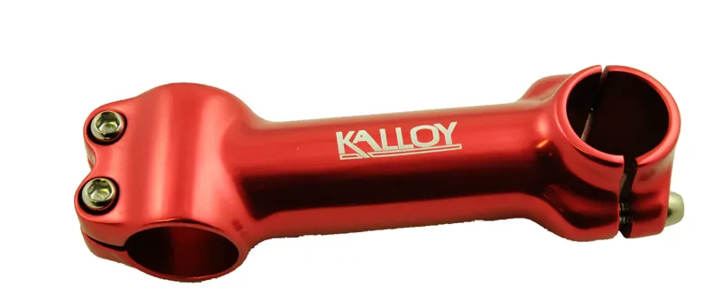 Kalloy A Head Handlebar Stem 25.4mm Red 2 Kalloy A Head Handlebar Stem 25.4mm Red - Image 2