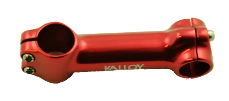 Kalloy A Head Handlebar Stem 25.4mm Red 1 Kalloy A Head Handlebar Stem 25.4mm Red