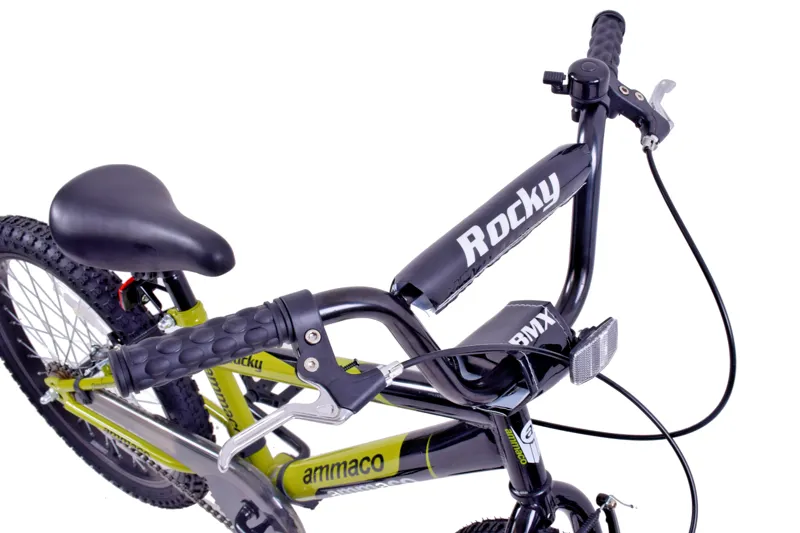 Ammaco Rocky 20 Inch Wheel Boys Bike Green And Black 3 Ammaco Rocky 20 Inch Wheel Boys Bike Green And Black - Image 3