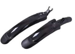 Mountain Bike Suspension Mudguard Set Black