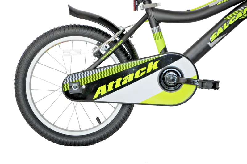 Salcano Attack 16 Inch Wheel Kids Bike Black And Yellow 4 Salcano Attack 16 Inch Wheel Kids Bike Black And Yellow - Image 4