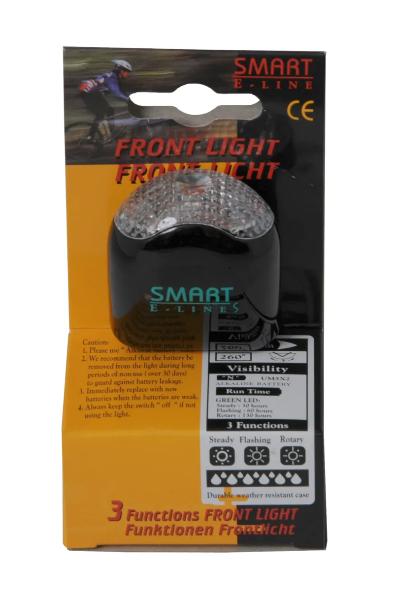 Smart E-Line Front 3 LED Light 1 Smart E-Line Front 3 LED Light