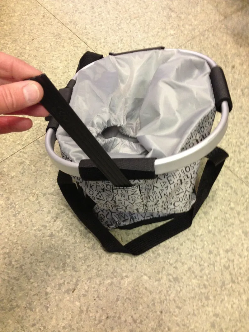 Handlebar Bag Soft Bag Grey 7 Handlebar Bag Soft Bag Grey - Image 7