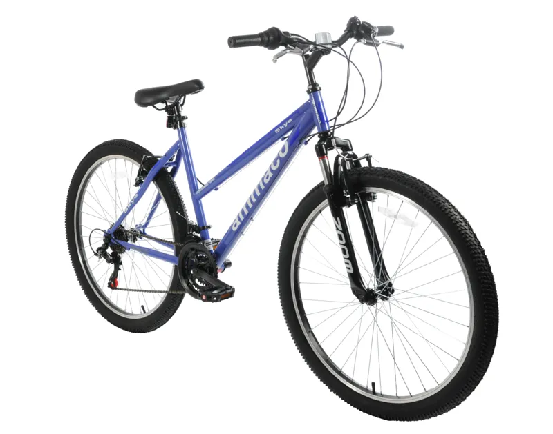 Ammaco Skye 24 Inch Wheel Kids Mountain Bike Purple 1 Ammaco Skye 24 Inch Wheel Kids Mountain Bike Purple