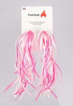 Handlebar Tassels Ribbons Pink