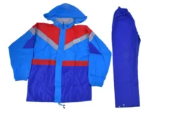 Freeway Waterproof PVC Rainsuit Blue
