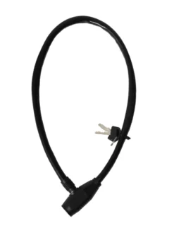 Bike Cable Lock 4.5mm X 600mm Black -Oxford || XLC || Shimano Sales s l16002072