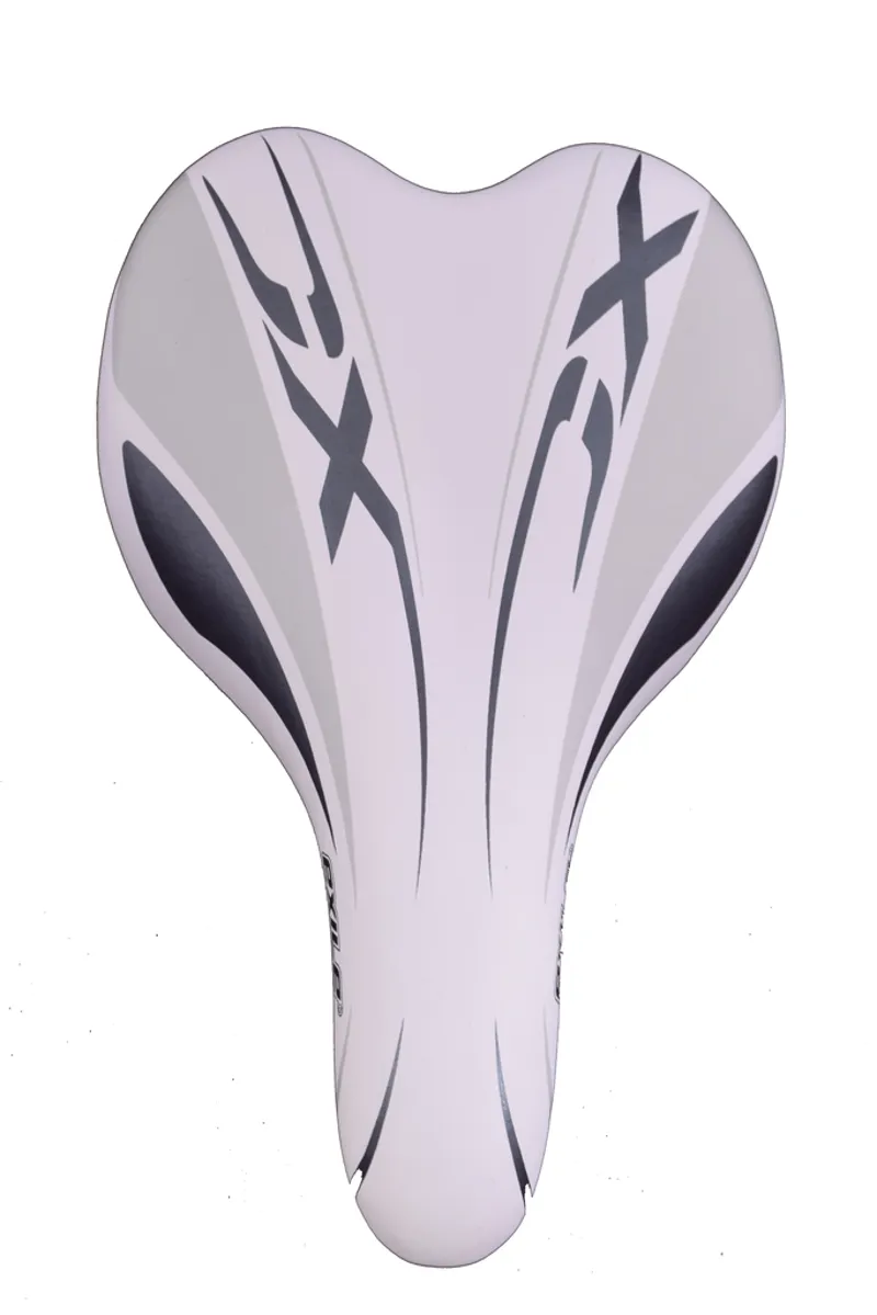 Claud Butler Replacement Kids Bike Saddle White 3 Claud Butler Replacement Kids Bike Saddle White - Image 3