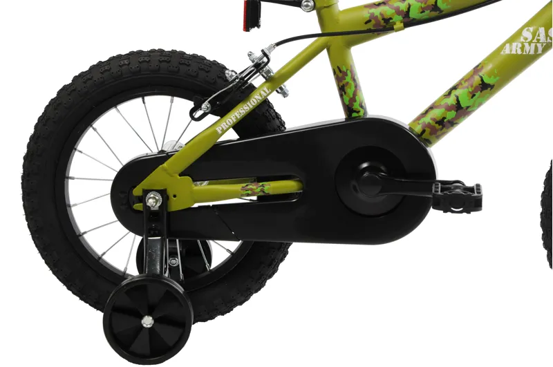 Professional SAS Army 14 Inch Wheel Kids Mountain Bike Green 4 Professional SAS Army 14 Inch Wheel Kids Mountain Bike Green - Image 4