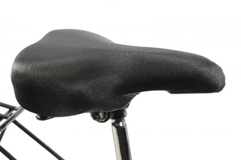 Stretch Lycra Saddle Cover Black 2 Stretch Lycra Saddle Cover Black - Image 2