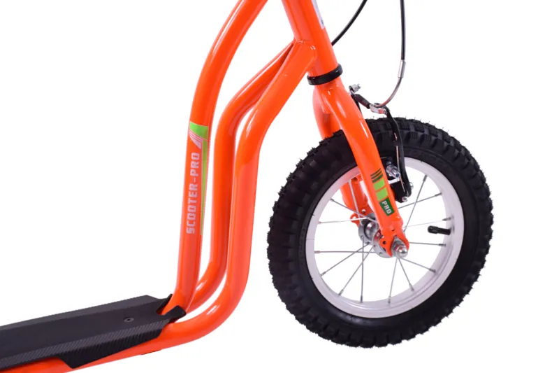 Professional Scoot-Pro 12 Inch Wheel Scooter Orange 2 Professional Scoot-Pro 12 Inch Wheel Scooter Orange - Image 2
