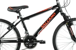 Salcano Shocker 24 Inch Wheel Kids Mountain Bike Black