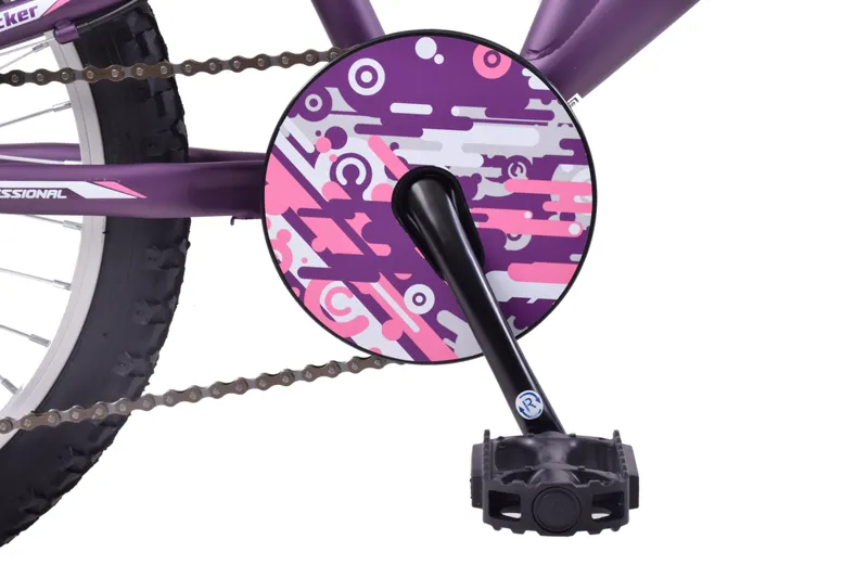 Professional Shocker 18 Inch Wheel Kids Mountain Bike Purple 2 Professional Shocker 18 Inch Wheel Kids Mountain Bike Purple - Image 2