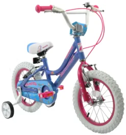 Professional Mermaid 14 Inch Wheel Kids Bike Blue