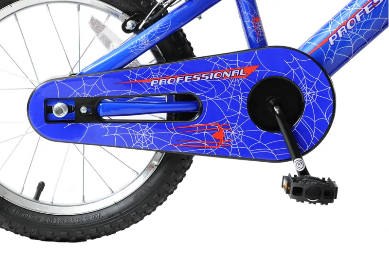 Professional Spider 16 Inch Wheel Kids Bike Blue 3 Professional Spider 16 Inch Wheel Kids Bike Blue - Image 3