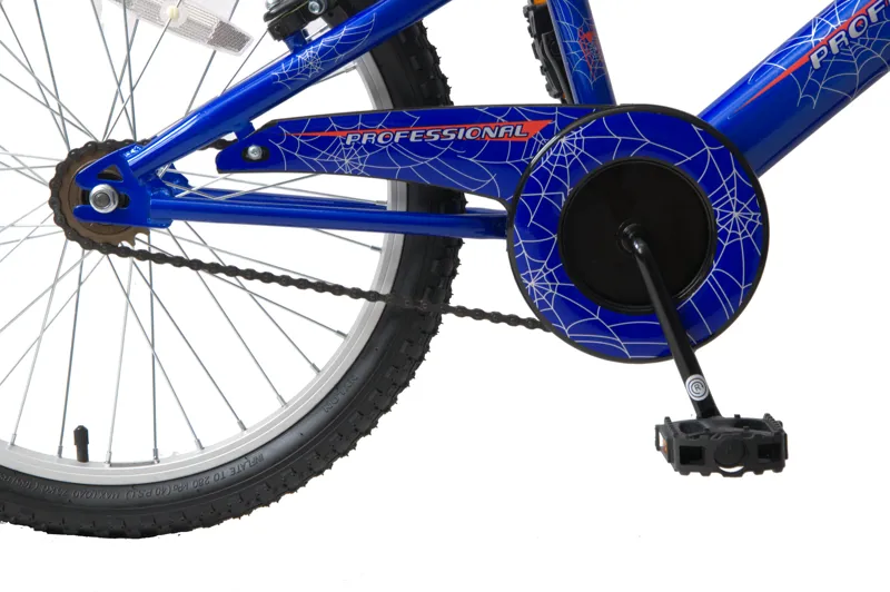Professional Spider 20 Inch Wheel Kids Bike Blue 4 Professional Spider 20 Inch Wheel Kids Bike Blue - Image 4