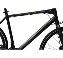 Ammaco Strada Sports Hybrid Bike Black -Oxford || XLC || Shimano Sales strada mens blacka 1