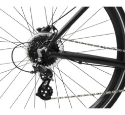 Ammaco Strada Sports Hybrid Bike Black -Oxford || XLC || Shimano Sales strada womens blacka