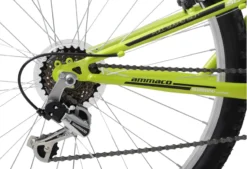 Ammaco Summit 24 Inch Wheel Kids Mountain Bike Green -Oxford || XLC || Shimano Sales summit 26a 4