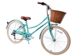 Ammaco Tiffany 24 Inch Wheel Kids Heritage Bike Green -Oxford || XLC || Shimano Sales tiffany 24 1