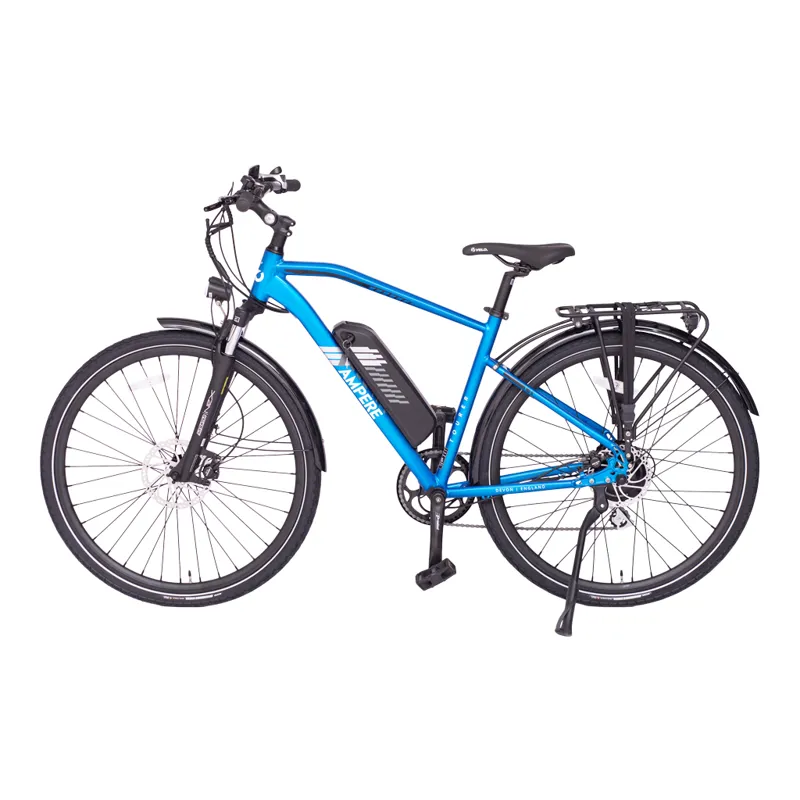 Ampere Tourer Electric Bike Crossbar Blue 3 Ampere Tourer Electric Bike Crossbar Blue - Image 3